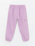 LC Waikiki Crew Neck Long Sleeved Baby Girl Blouse and Pants 2-Pack Set